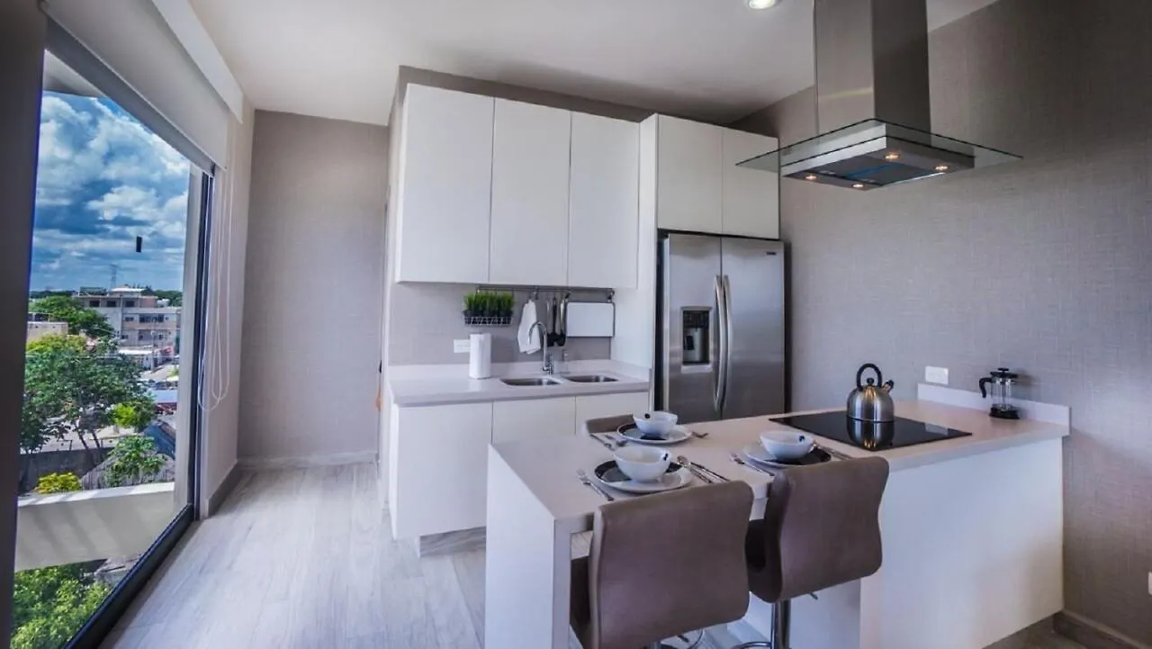 Family Apartments Near Beach Polo88 신데 델 카르멘