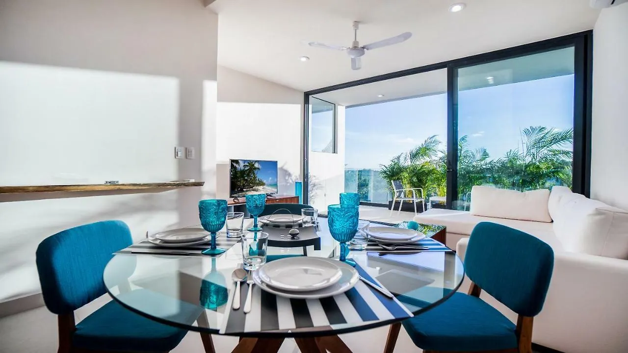 Family Apartments Near Beach Polo88 신데 델 카르멘 0*,  멕시코