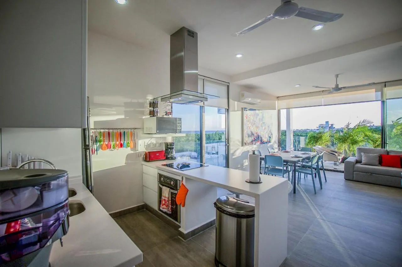 Family Apartments Near Beach Polo88 بلايا ديل كارمن 0*,